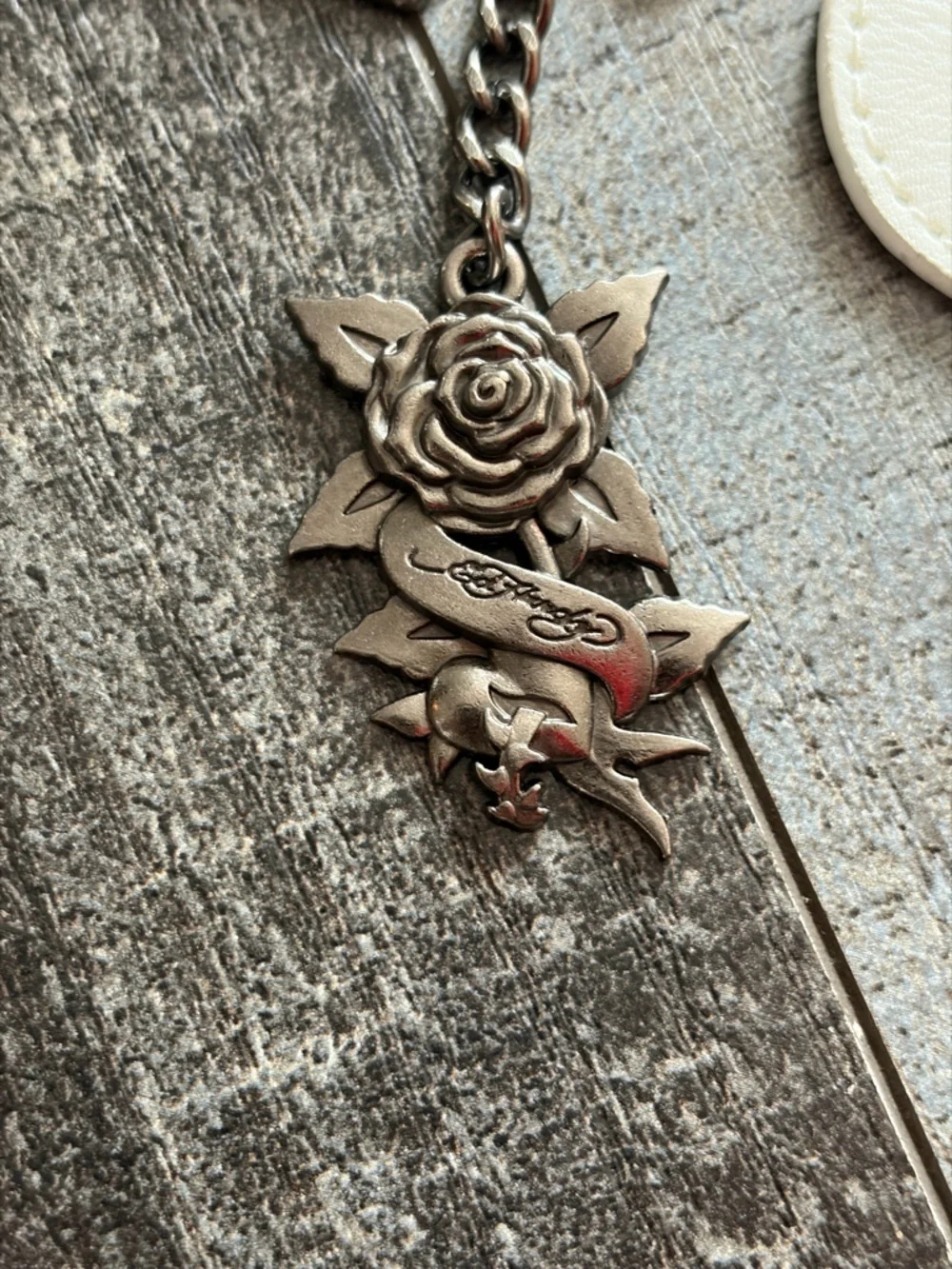 Ed Hardy by Christian Audigier Multi-Charm Bag Charm / Keychain – Y2K NWT